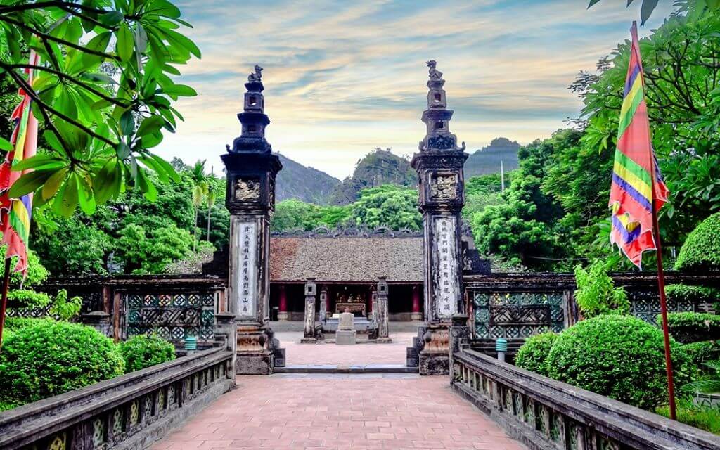 Temple at Hoa Lu ancient capital, Ninh Binh