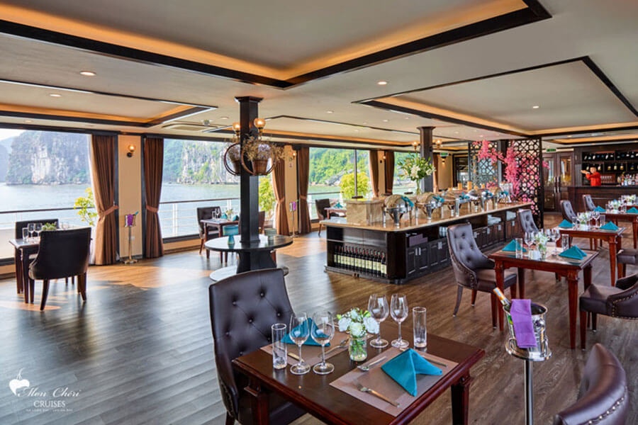 Mon Cheri Cruise Halal Restaurant - The only Halong Bay Muslim Cruise