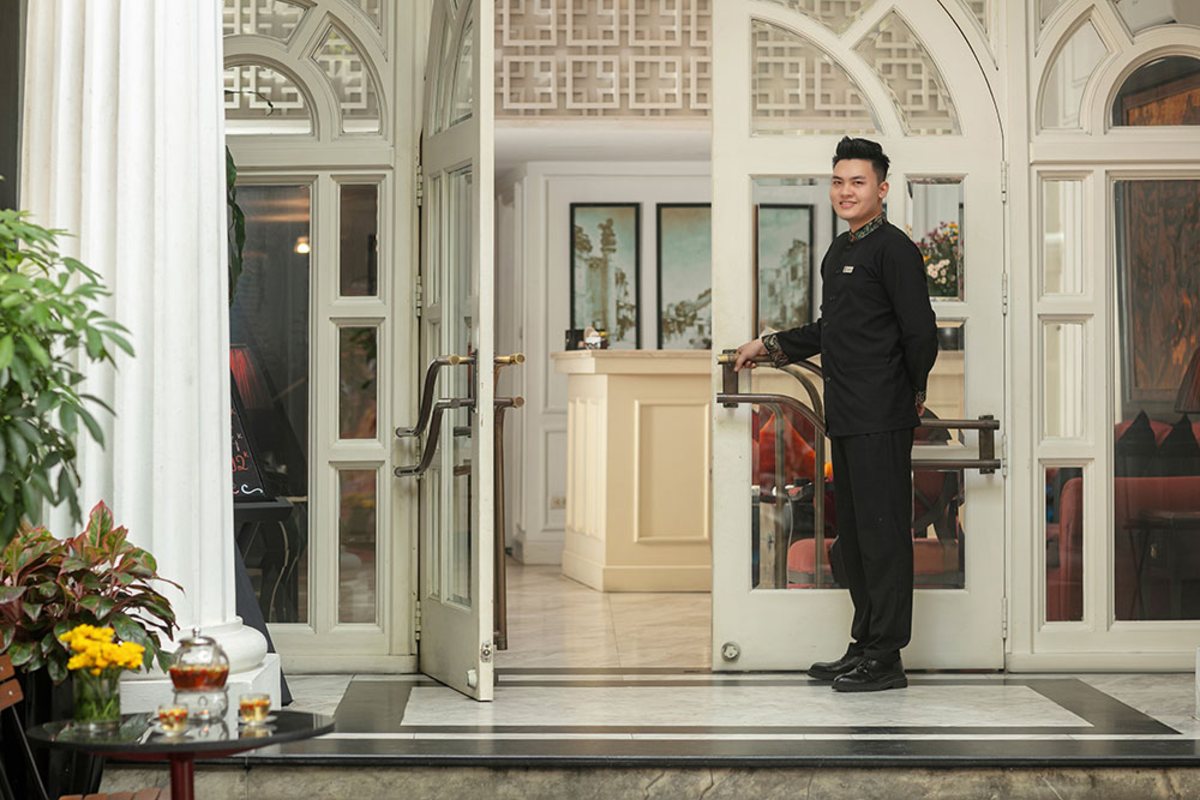 Entrance of Hanoi Boutique Hotel & Spa