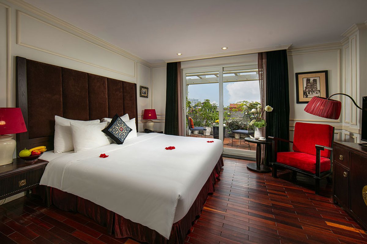Executive Balcony room at Hanoi Boutique Hotel & Spa