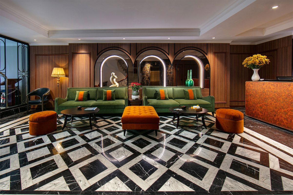 Lobby at Hanoi L'Heritage Hotel