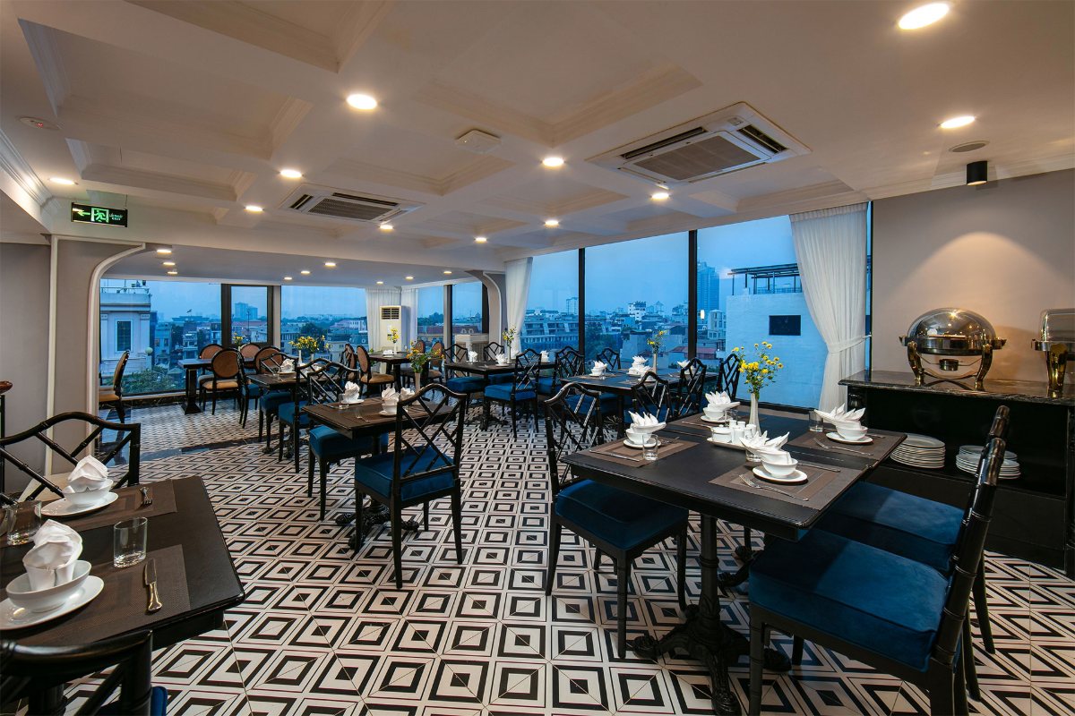 The Corn restaurant at Hanoi L'Heritage Hotel