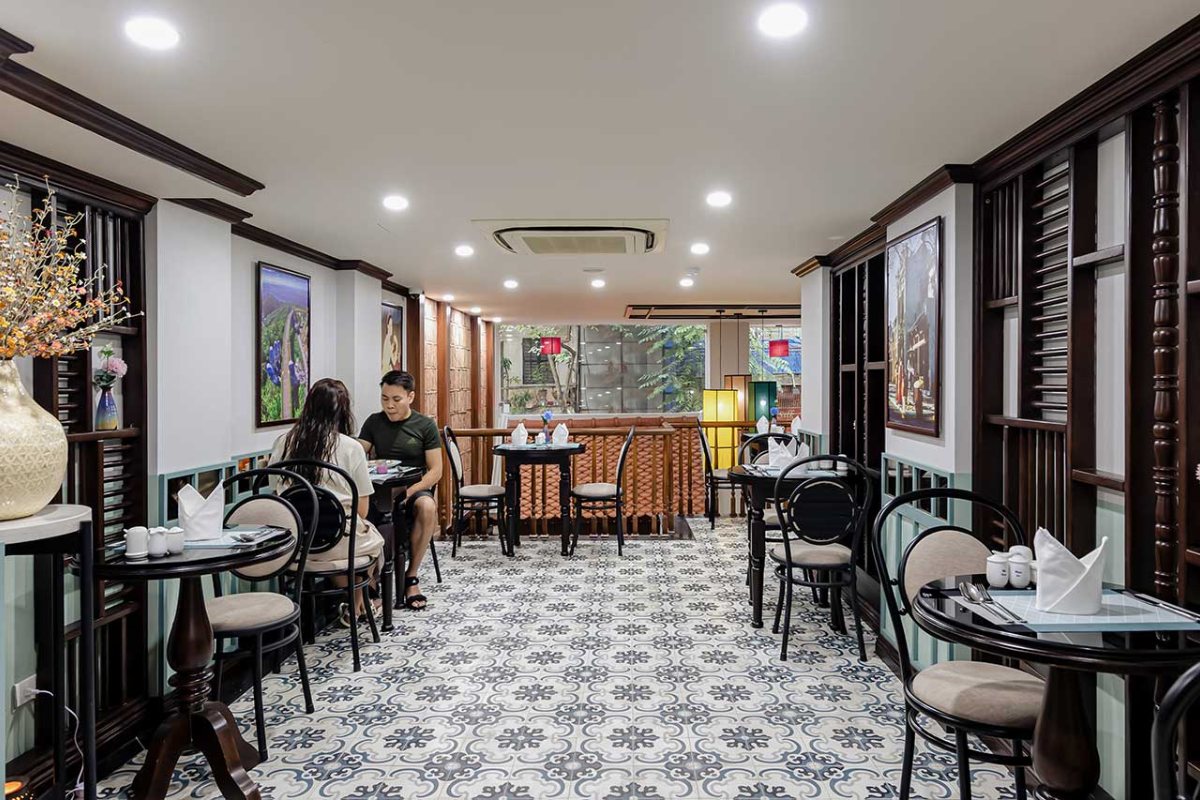 Restaurant at Lotusama Hanoi Hotel