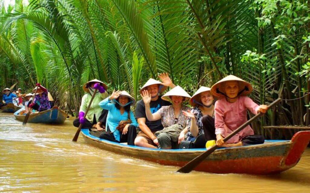 Mekong Delta Rowing Boat