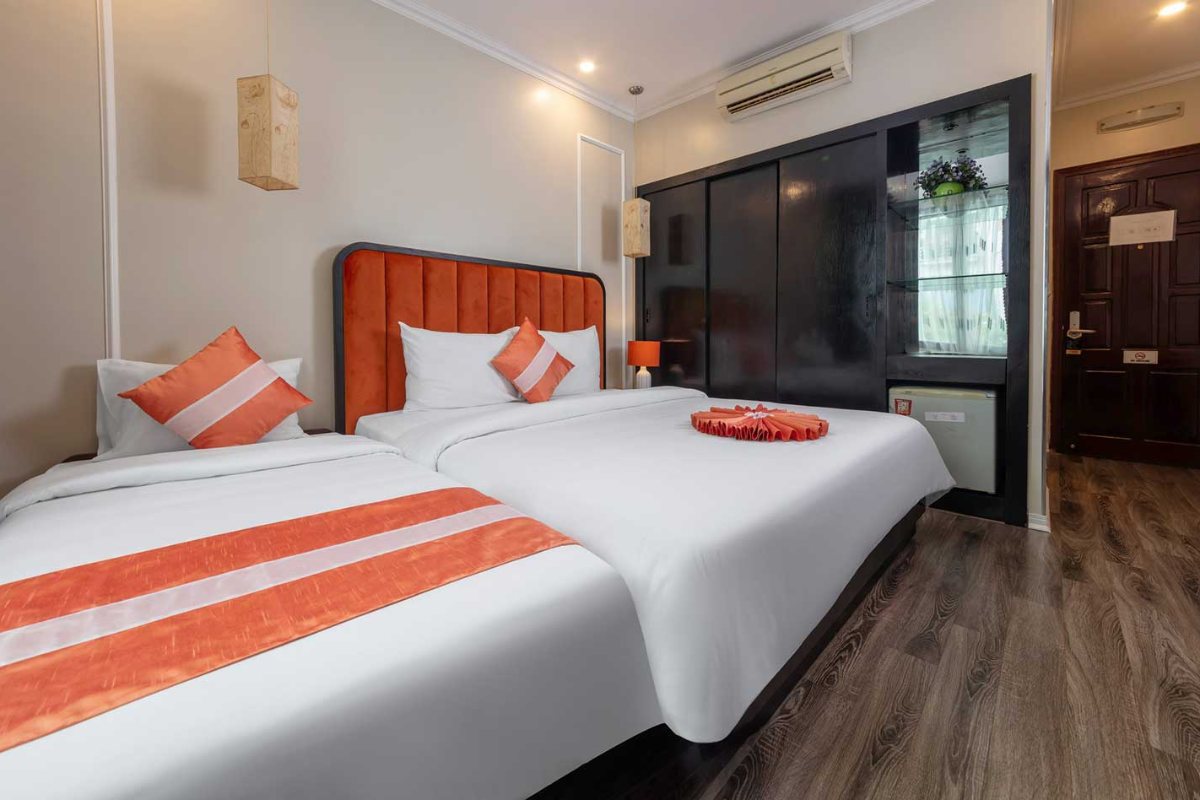 Standard Double Room without window at Omina Hanoi Hotel
