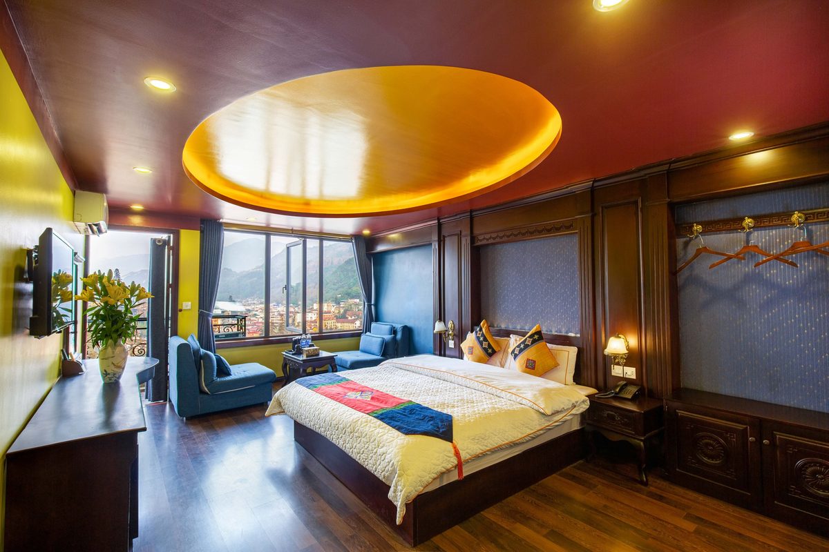 Deluxe Double Room Interior – Sapa House Hotel