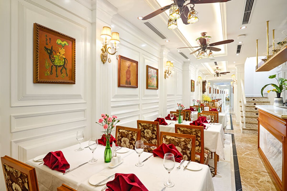 La Cour Restaurant at Silk Path Boutique Hanoi
